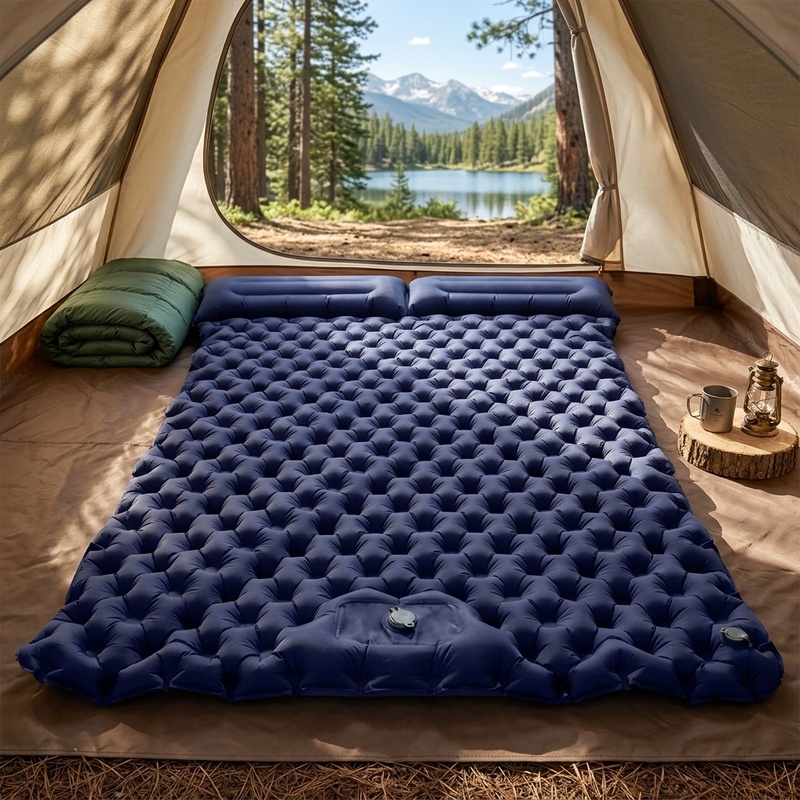 Outdoor Daybed Furniture - Outdoor Camping Double Inflatable Mattress, Extra