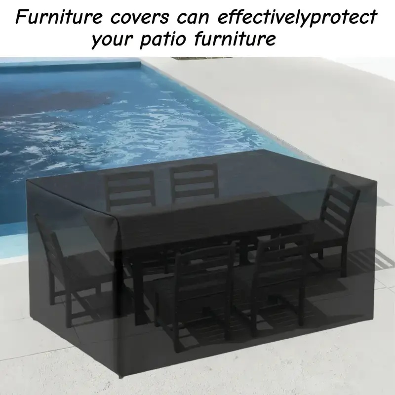 Outdoor Furniture Cover - Heavy Duty Windproof Garden Furniture Cover