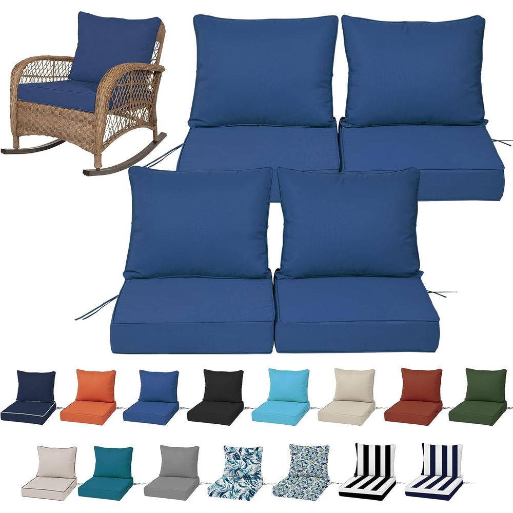 24x24 Outdoor Deep Seat Cushio - Outdoor Furniture Fabric Waterproof recension och pris