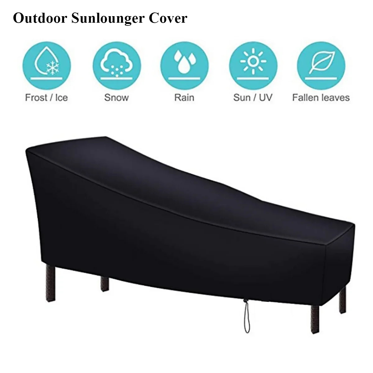 Oxford Fabric Sunlounger Cover - Outdoor Furniture Fabric Waterproof recension och pris