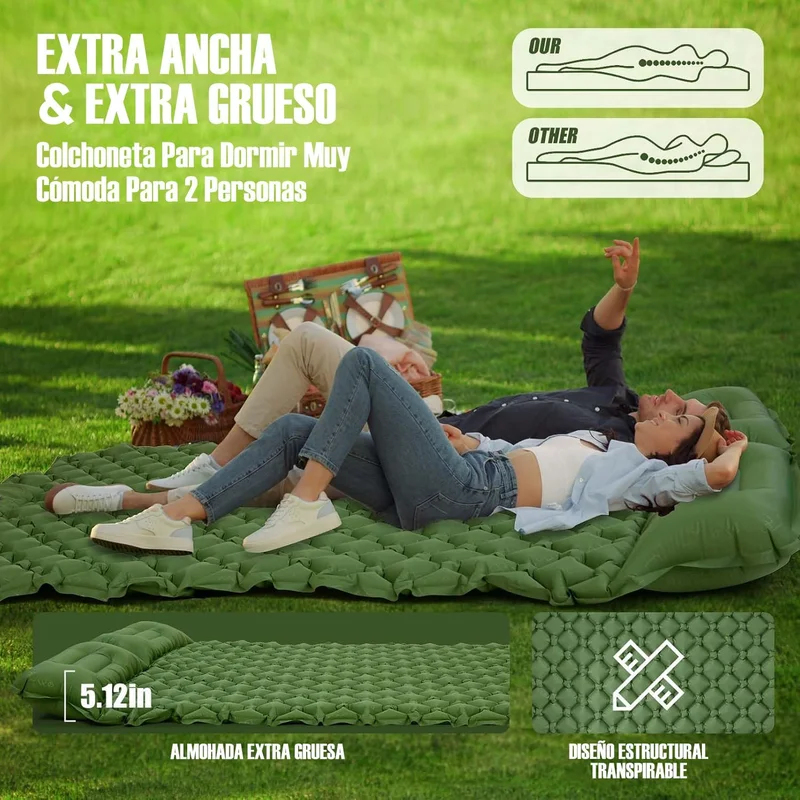 Hot Outdoor Camping Double Air - Outdoor Daybed Furniture recension och pris