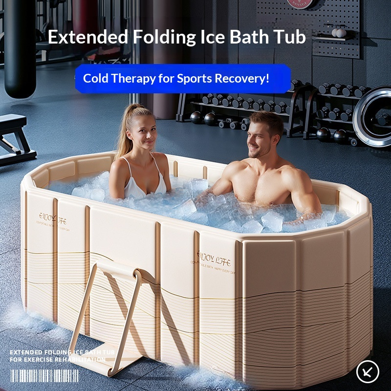 Portable Foldable Bathtub for  - Inflatable Hot Tub recension och pris