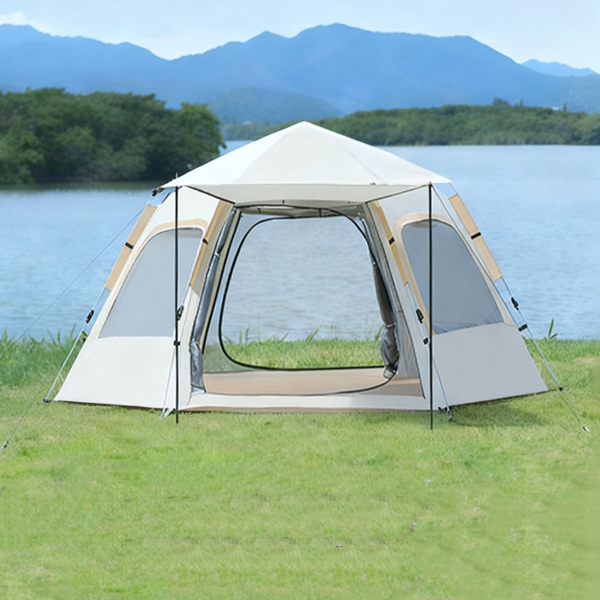 Premium Hexagonal Single Layer - Outdoor Furniture Cost recension och pris
