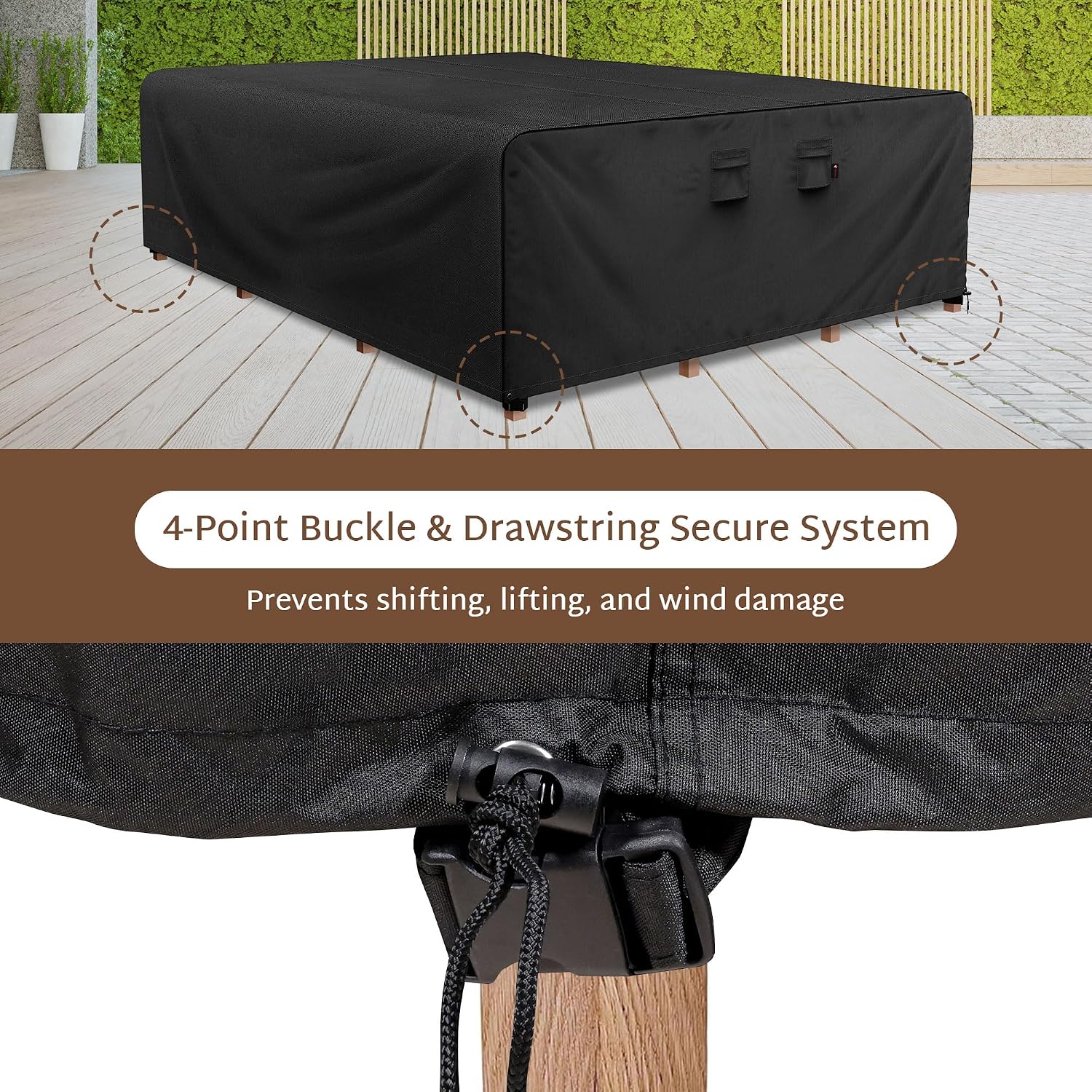 Rectangular 600D Heavy-Duty Ou - Outdoor Furniture Cover recension och pris
