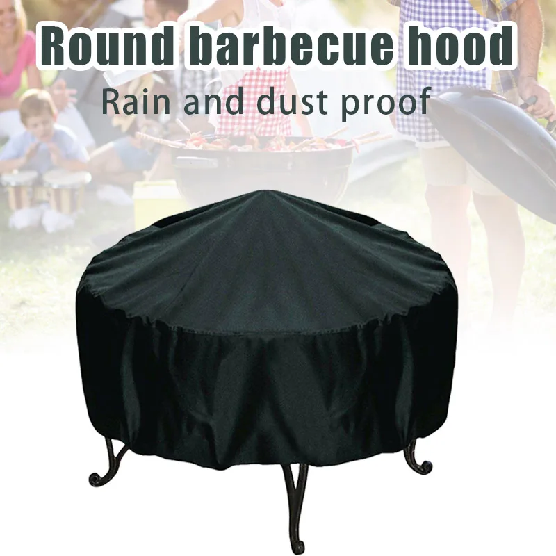 Fire Pit Cover Round Brazier S - Outdoor Furniture Fabric Waterproof recension och pris
