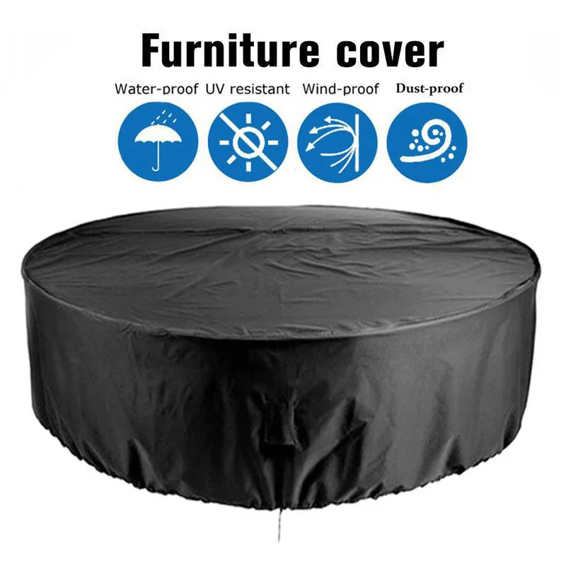 Fire Pit Cover Round Brazier S - Outdoor Furniture Fabric Waterproof recension och pris