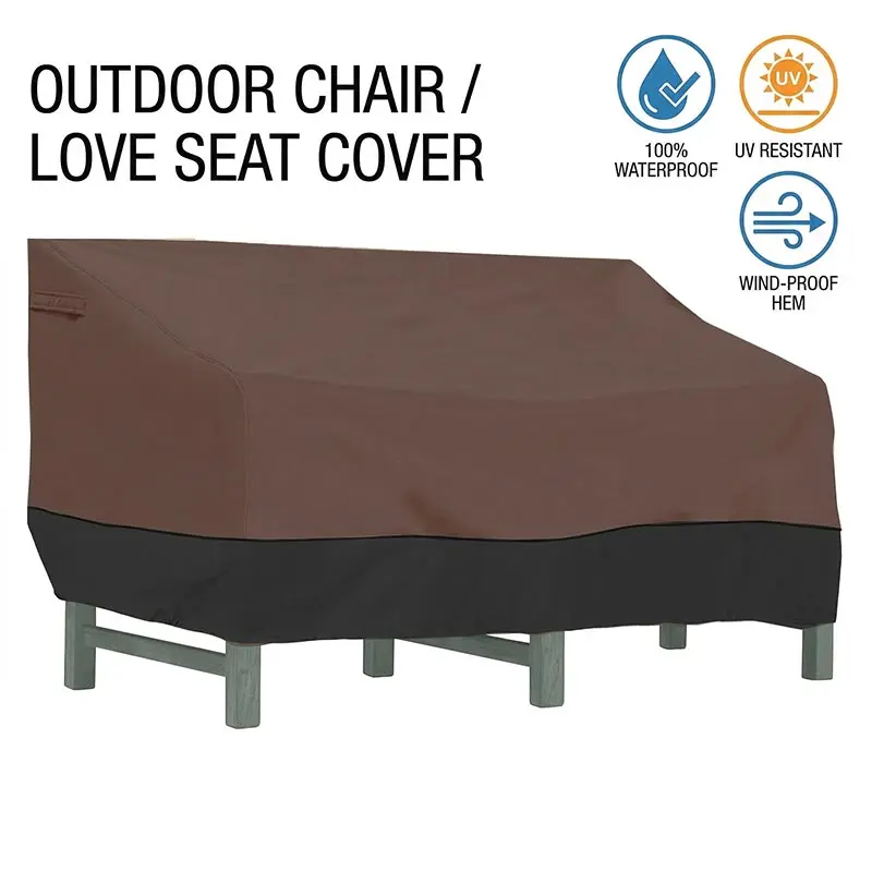 Heavy-Duty Patio Double Sofa C - Outdoor Furniture Cover recension och pris