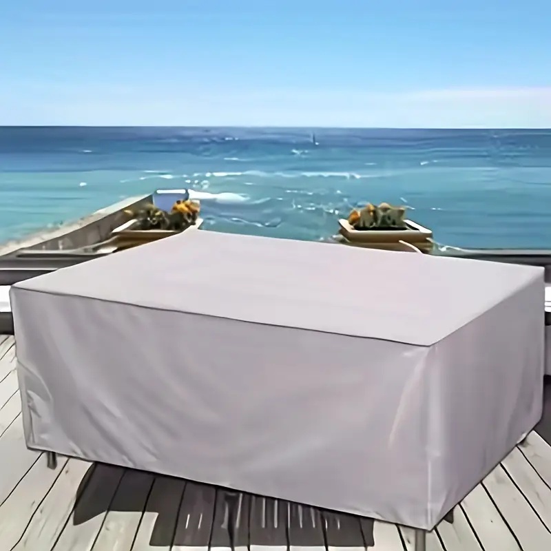 Silver Oxford Fabric Protectiv - Outdoor Furniture Cover recension och pris